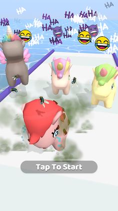 Unicorn Run 3D - Screenshot 2