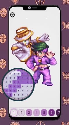 Color By Number Jojo - Screenshot 3