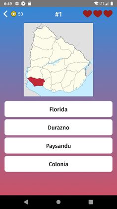 Uruguay: Departments & Provinc - Screenshot 2