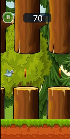 Forest Flight-Bird Flying Game - Screenshot 4