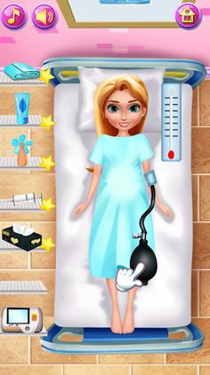 kembar baru lahir game dokter - Screenshot 3