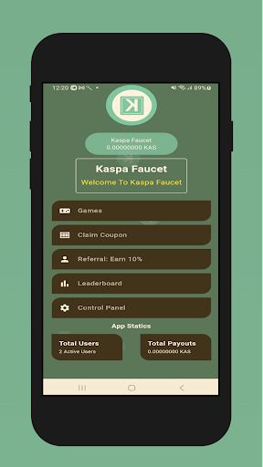 Kaspa Faucet - Earn Kas - Screenshot 2