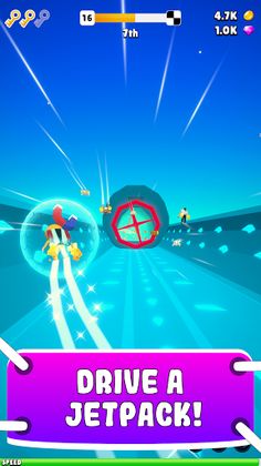 Jetpack Games: Superhero 3D - Screenshot 1