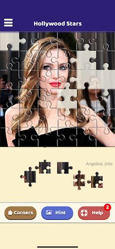 Hollywood Stars Jigsaw Puzzle - Screenshot 4
