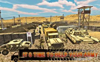 Us Army Truck Simulator: Truck - Screenshot 1