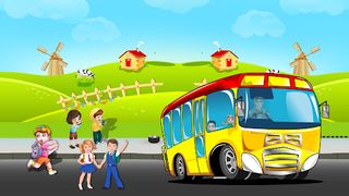 Kids Bus Driving–Bus Game - Screenshot 3