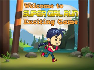 Super Girl Run - Screenshot 1