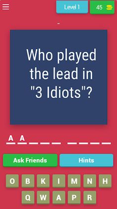 BOLLYWOOD SUPER QUIZ - Screenshot 1