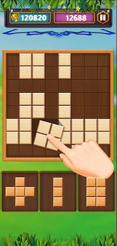 Wood Puzzle Block ¾ - Screenshot 3