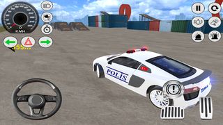 Audi r8 Police Car Game 2022 - Screenshot 3
