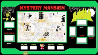 Mystery Mansion(80s LCD Game) - Screenshot 2