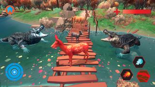 Crocodile Wild Animal Sim Game - Screenshot 1