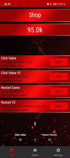 Clicker Game - Screenshot 2