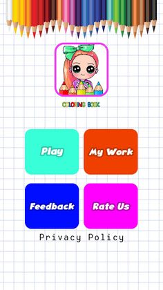 Cute Jojo Coloring Book - Screenshot 2