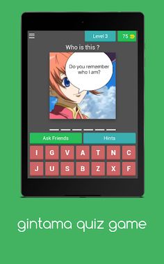 gintama quiz game - Screenshot 4