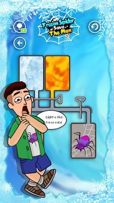 Frozen Spider : Save the man - Screenshot 4