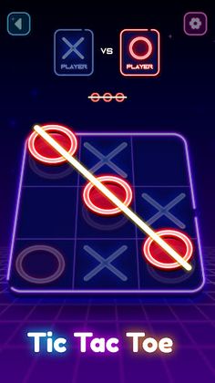 Tic Tac Toe - 2 Player XO - Screenshot 1