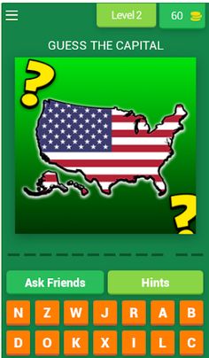 Guess the CAPITAL - Quiz Game - Screenshot 3