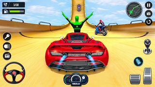 Superhero Car Stunt- Car Games - Screenshot 2