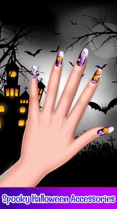 Halloween Nails Saloon Color - Screenshot 3