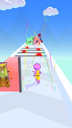 Basketball Runner 3D - Screenshot 1