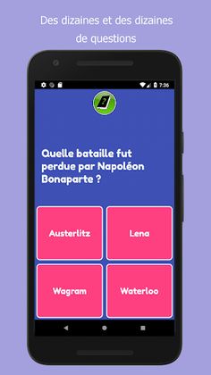 Quiz Histoire - Screenshot 1