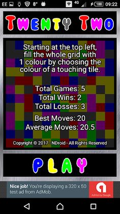 Twenty Two - Screenshot 1