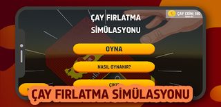 Çay Fırlatma Simülasyonu - Screenshot 1