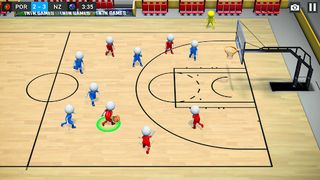 Stickman Basketball Games 3D - Screenshot 2