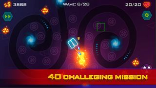 Tower Defense: Geometry War - Screenshot 3