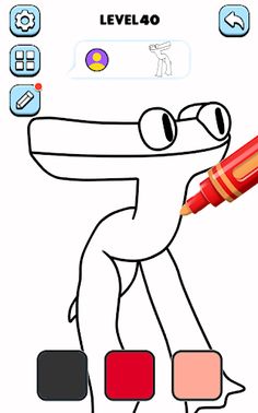 Rainbow Friends 2 Coloring - Screenshot 2