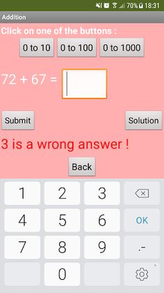 Learn Math - Screenshot 1