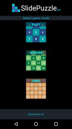 SlidePuzzle Pro - Screenshot 1