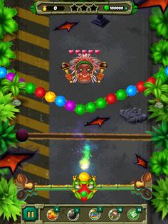Jungle Fantasy Marble Shooter - Screenshot 4