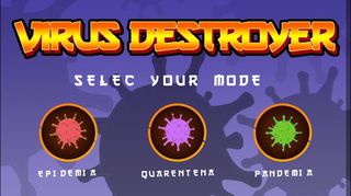 Virus destroyer - Screenshot 1