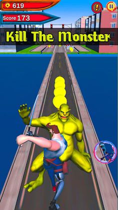 Cyborg The Endless Runner - Screenshot 1