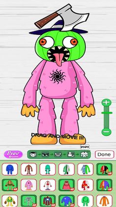 DIY Mix Monster Makeover ASMR - Screenshot 2