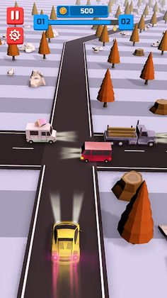 Mini Car Games – Traffic Games - Screenshot 1