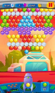Space Pop : Bubble Shooter - Screenshot 3