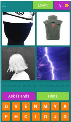 4 Pics 1 Shinobi guess words - Screenshot 4