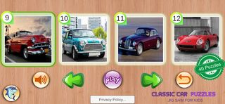 Classic Car Puzzles - Screenshot 2