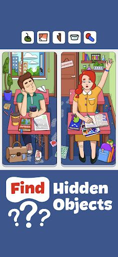 Hidden Object: Who is Quiz? - Screenshot 1