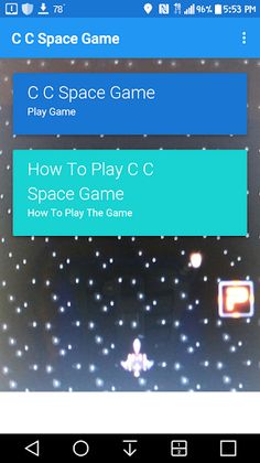 C C Space Game_3845194 - Screenshot 1