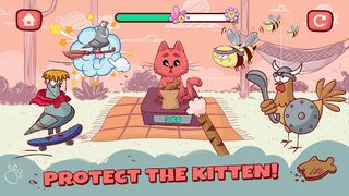 Feed cat! Cute games for kids - Screenshot 1