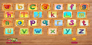 Alphabet for kids ABC learning - Screenshot 1