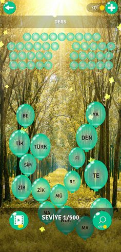 Uçan Balon - Kelime Oyunu - Screenshot 2