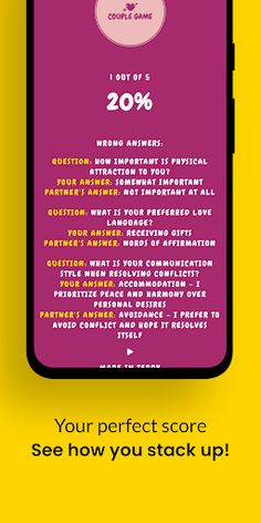 Couple Game: Love Trivia Game - Screenshot 4