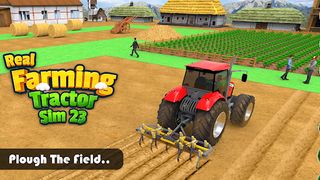Real farming Tractor sim 23 - Screenshot 1
