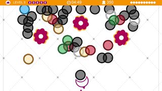 Black in color: Match 3 Game - Screenshot 1