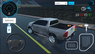 Revo Hilux Car Game Simulator - Screenshot 1